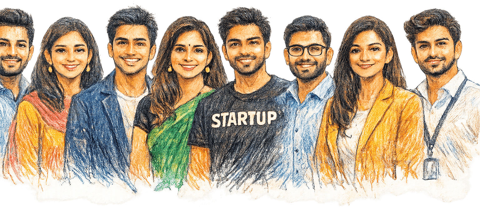 Professionals building trust-based opportunities in India's startup ecosystem