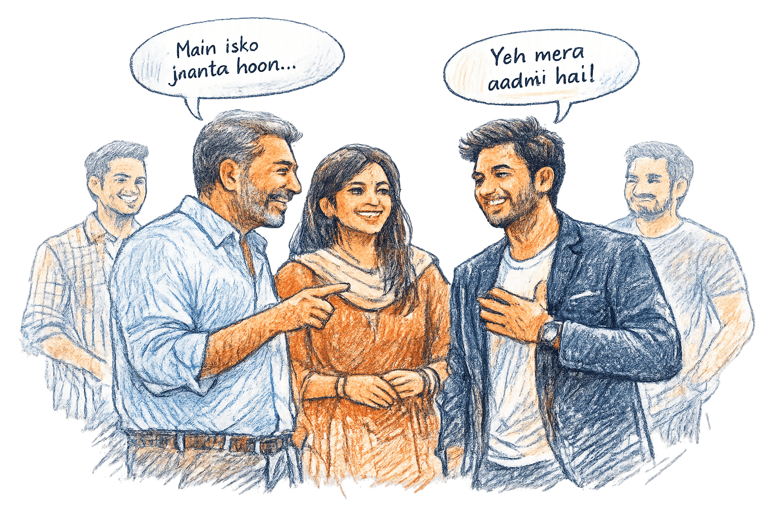 Indian professionals choosing trusted referrals over pure social visibility